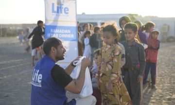 لايف للإغاثة والتنمية في اليمن: نسعى لمواجهة أزمة غذائية ممتدة تهدد ملايين النازحين