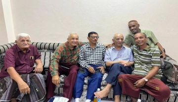 بتوجيهات من وزير الداخلية رئيس اتحاد الشرطة الرياضي يزور الكابتن غازي عوض