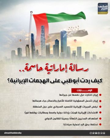 رسالة إماراتية حاسمة.. كيف ردت أبوظبي على الهجمات الإيرانية؟ (إنفوجراف)