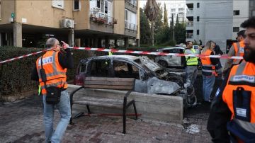 إصابة 6 إسرائيليين بسقوط شظايا صاروخ في تل أبيب