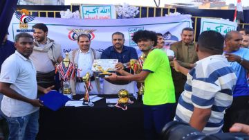 شباب المسيرة يتوج بلقب بطولة الشهيد القبطان عبدالله شارة وشهداء الموانئ بالحديدة