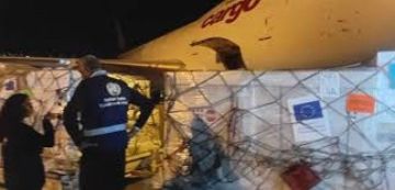 طائرة مساعدات بلجيكية تصل بيروت