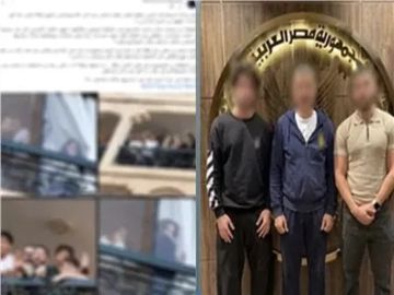 فيديو أثار غضب الملايين.. القبض على المتهمين بإلقاء أكياس المياه على المصلين بمصر (التفاصيل الكاملة)