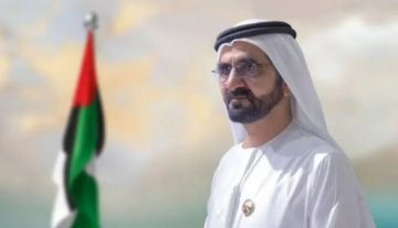 محمد بن راشد يستقبل ولي عهد الفجيرة في دبي