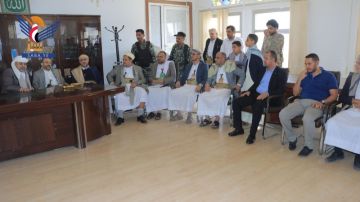 رئيس مجلس القضاء يزور المحكمة العليا ويتفقد الانضباط باستئناف الأمانة ومحافظة صنعاء