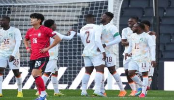 وديا.. منتخب ساحل العاج يكتسح كوريا الجنوبية برباعية نظيفة