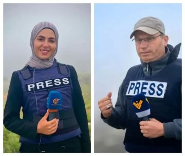 تفاصيل مقتل علي شعيب وفاطمة فتوني مراسلي المنار والميادين في غارة جنوب لبنان