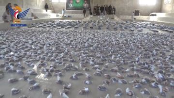 صنعاء ..قافلة عيدية من أبناء بني حشيش للمرابطين في الجبهات