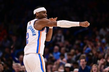 أن بي ايه: شاي يسجل 40 نقطة ويقود ثاندر إلى بلاي أوف