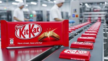 اختفاء شاحنة كيت كات محملة بـ 12 طنا من الشوكولاتة