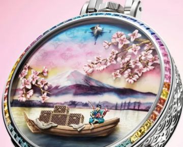 لويس فويتون تكشف عن ساعة Escale au Mont Fuji.. كيف دمجت الحرفية بسحر الطبيعة؟