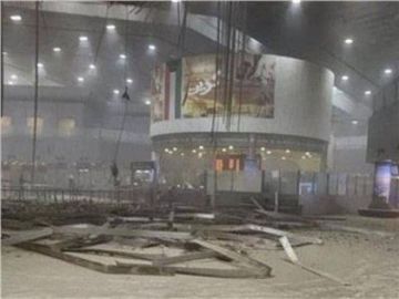 طائرات مسيرة تستهدف خزانات الوقود بمطار الكويت الدولي