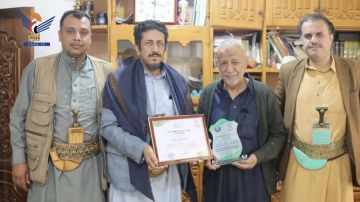 وزارة الزراعة تكرم الدكتور عبدالكريم الياجوري نظير جهوده في الحفاظ على الأصول الوراثية النباتية