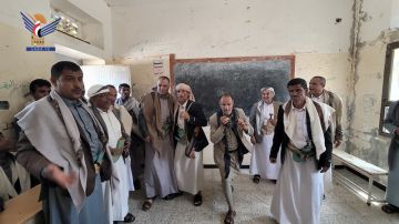 تفقد أنشطة الدورات الصيفية في المراحبة بمديرية مبين بحجة تفقد أنشطة الدورات الصيفية في المراحبة بمديرية مبين بحجة