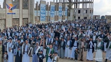 مسيرات حاشدة في حجة تحت شعار مع إيران ولبنان نحيي يوم الفرقان مسيرات حاشدة في حجة تحت شعار مع إيران ولبنان نحيي يوم الفرقان