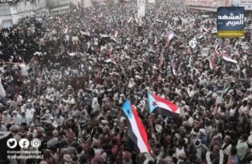 الجنوب يحمي وجوده.. تحطم أجندات الثنائي المعادي على أسوار إرادة الشعب الفولاذية الجنوب يحمي وجوده.. تحطم أجندات الثنائي المعادي على أسوار إرادة الشعب الفولاذية