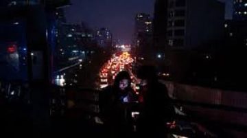 انقطاعات بالتيار الكهربائي في طهران