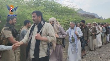 زيارة عيدية للمرابطين في جبهتي مقبنة والبرح بمحافظة تعز وميدي بحجة