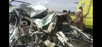 حادث شنيع في ذمار يودي بحياة 5 من أسرة واحدة ويصيب 3 آخرين حادث شنيع في ذمار يودي بحياة 5 من أسرة واحدة ويصيب 3 آخرين