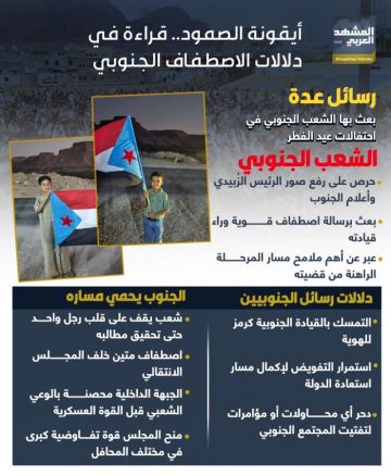 أيقونة الصمود.. قراءة في دلالات الاصطفاف الجنوبي (إنفوجراف)