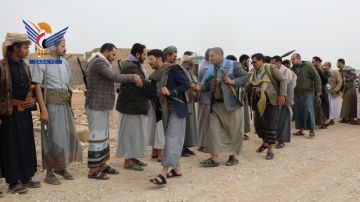 تفقد أحوال المرابطين في مدغل وماس بمحافظة مأرب