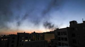 سماع دوي انفجارات في شمال طهران