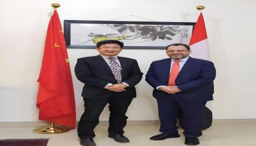 وزير الكهرباء يبحث مع الصين دعم مشاريع الطاقة المتجددة وزير الكهرباء يبحث مع الصين دعم مشاريع الطاقة المتجددة