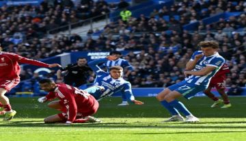 ليفربول يتجرع مرارة الخسارة على أرض برايتون