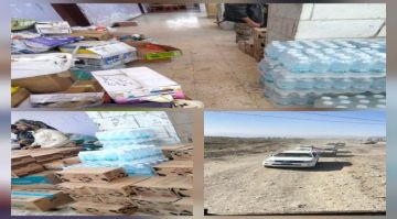 مديرية جحاف تسير قافلة غذائية لدعم أبطال القوات المسلحة الجنوبية في جبهات الضالع