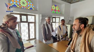 رئيس هيئة التفتيش وأمين عام مجلس القضاء يتفقدان سير العمل في عدد من المحاكم بصنعاءعدد من المحاكم بصنعاء رئيس هيئة التفتيش وأمين عام مجلس القضاء يتفقدان سير العمل في عدد من المحاكم بصنعاءعدد من المحاكم بصنعاء