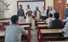 تدشين اختبارات الشهادة الثانوية العامة بمحافظة الحديدة