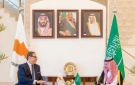 وزير الخارجية السعودي يستقبل نظيره القبرصي في الرياض