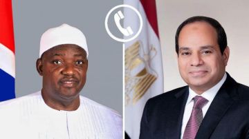 الرئيس السيسي يتلقي اتصالا هاتفيا من نظيره الجامبي