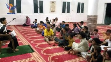 طلاب المراكز الصيفية النموذجية بالمحويت ينظمون ندوة ثقافية