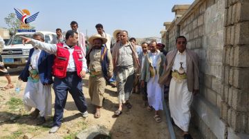 محافظ حجة يفتتح مشروع مياه الطلاحية في مديرية كشر