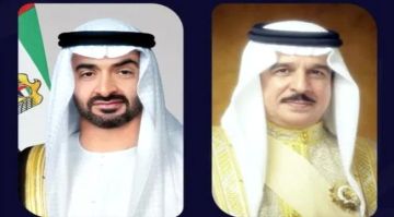 رئيس الإمارات يستقبل عاهل البحرين رئيس الإمارات يستقبل عاهل البحرين