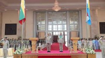 برلمان ميانمار ينتخب قائد المجلس العسكري رئيسا للبلاد