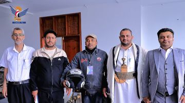 وكيل قطاع الشباب يستقبل الرحالة رؤوف قطيبي