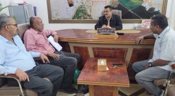 الداؤودي يناقش ترتيبات تركيب مضخة جديدة بمحطة الصرف الصحي بكابوتا