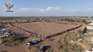 قبائل مديرية المنيرة بالحديدة تؤكد استمرار النفير وتبارك انتصارات محور المقاومة