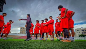 منتخب الناشئين يواجه وحدة صنعاء إستعداداً لنهائيات كأس آسيا