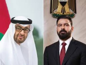 محمد بن زايد يهنئ الزيدي لتشكيله حكومة العراق الجديدة