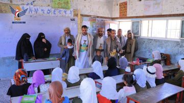 تفقد أنشطة الدورات الصيفية في مديرية همدان بمحافظة صنعاء