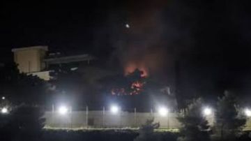 سقوط مسيرة في مدينة السليمانية شمالي العراق