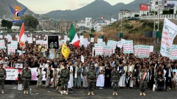 محافظة إب تشهد مسيرات حاشدة احتفاء بالنصر ووحدة الساحات في مواجهة الصهيونية