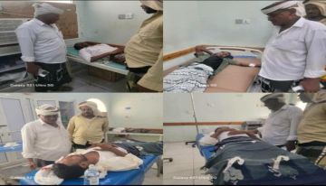 قيادي في الانتقالي يطمئن على مصابي حادث إنقلاب حافلة المشاركين في فعالية المكلا قيادي في الانتقالي يطمئن على مصابي حادث إنقلاب حافلة المشاركين في فعالية المكلا