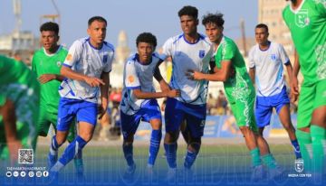 تضامن حضرموت يتوج بكأس الفقيد علي عثمان العمودي بفوزه على المكلا بضربات الترجيح