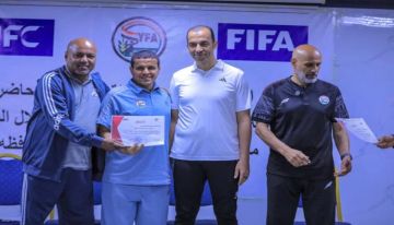 اختتام فعاليات الدورة التدريبية الدولية لإعداد المحاضرين الوطنيين بالمكلا