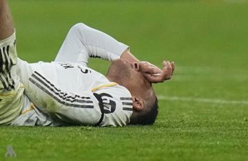 ريال مدريد يعلن إصابة مهاجمه مبابي