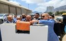 برعاية رئيس الوزراء.. العمري وأمزربة يضعان حجر أساس المرحلة الثانية لتطوير مداخل ميناء عدن